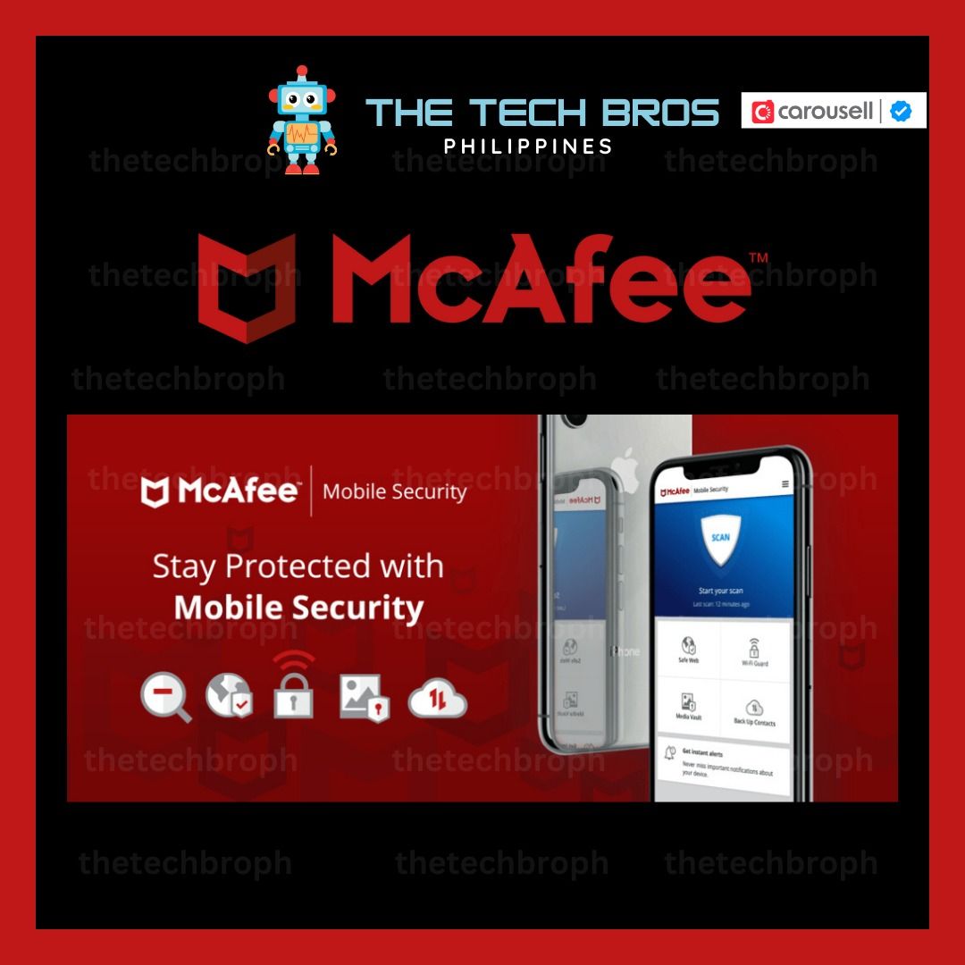 ⭐Mcafee Mobile Security Plus VPN - Official Code Redemption Gift Cards⭐️[Thetechbroph] (Category: Software) located in Manila. Submitted by thegamebroph (Listing ID 1415317480, Image 2). Description: 🔥 PRODUCT DESCRIPTION🔥 ✅ 101% Authentic Purchased from McAfee itself! ✅ 101% No banned as it is Authentic and Original ✅ Activate on Own Account! ✅ Global Activation & Download from McAfee Website ✅ Devices: Android, IOS ✅ Not required to change an