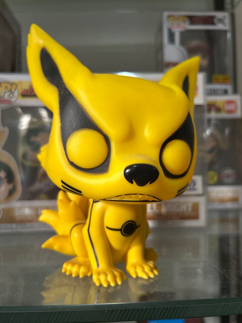 Naruto - Kurama Mode Kurama Funko Pop (Category: Designer & Blind Box Toys) located in Quezon City. Submitted by any.every (Listing ID 1415313811, Image 1). Description: no box, error (doesn't glow).