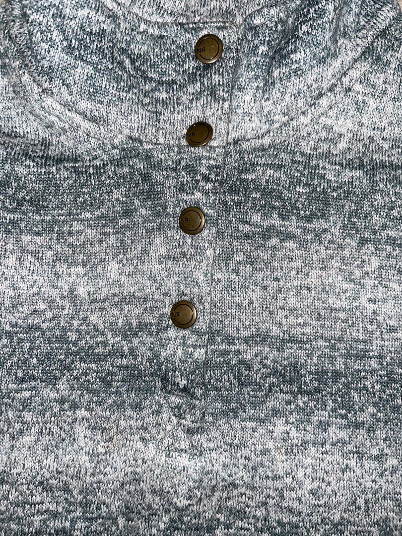 Natural Reflections Marled Knit Crewneck Sweater (Category: Coats, Jackets and Outerwear) located in Lipa City. Submitted by coolthreadss (Listing ID 1415333040, Image 3). Description: • Brand: Natural Reflections. • Style: Classic long-sleeve crewneck pullover with a cozy, relaxed fit. • Color: Multi-tonal Marled Blue — features a beautiful blend of navy, azure, and white yarns for a textured, heathered look. • Knit Detail: * Soft, medium-weight
