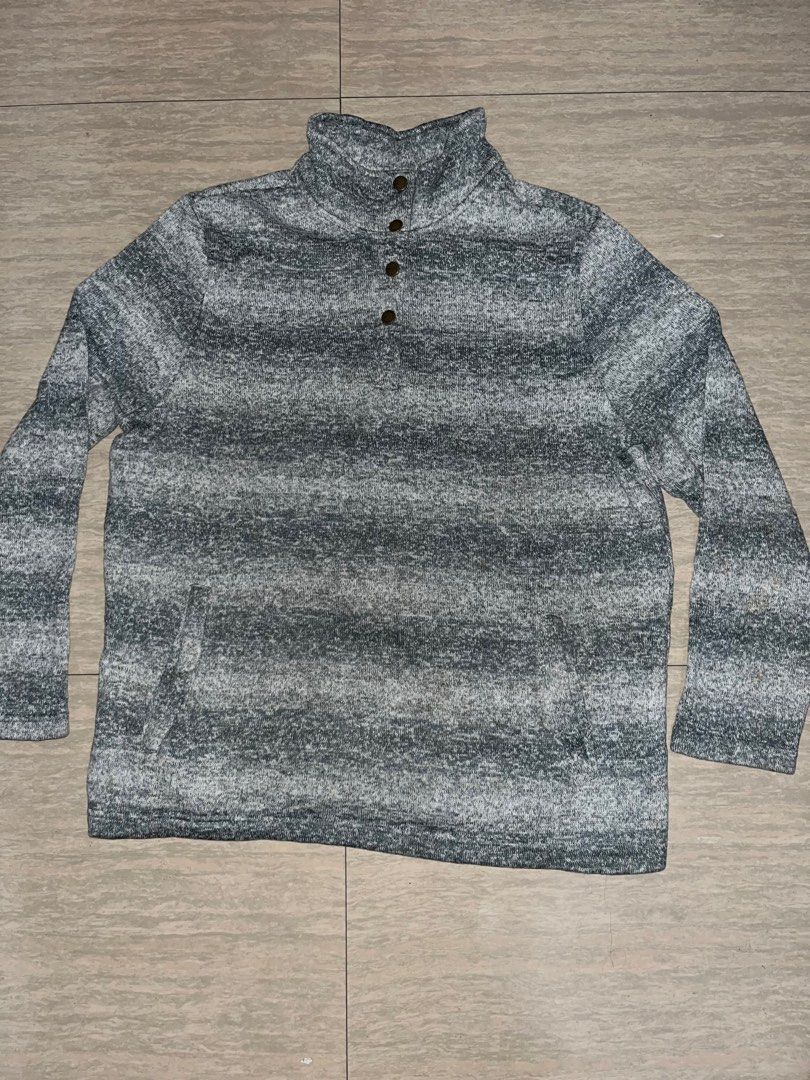 Natural Reflections Marled Knit Crewneck Sweater (Category: Coats, Jackets and Outerwear) located in Lipa City. Submitted by coolthreadss (Listing ID 1415333040, Image 2). Description: • Brand: Natural Reflections. • Style: Classic long-sleeve crewneck pullover with a cozy, relaxed fit. • Color: Multi-tonal Marled Blue — features a beautiful blend of navy, azure, and white yarns for a textured, heathered look. • Knit Detail: * Soft, medium-weight