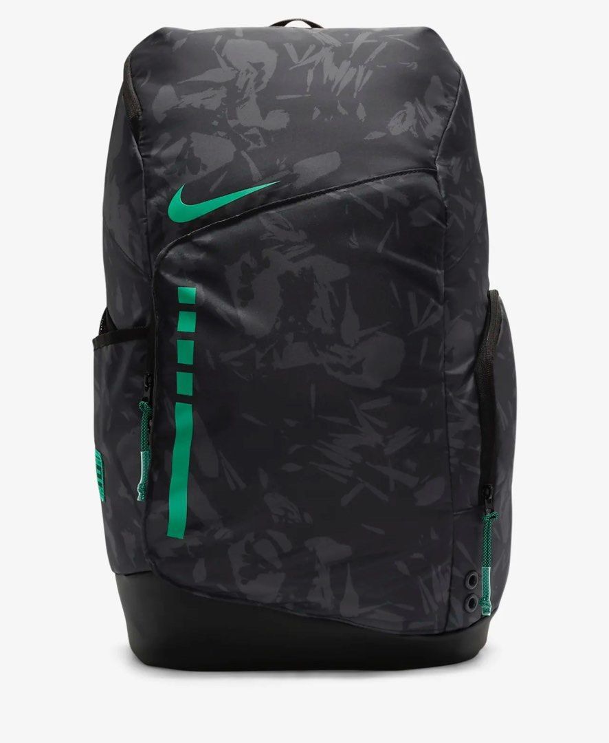 nike backpack black and green