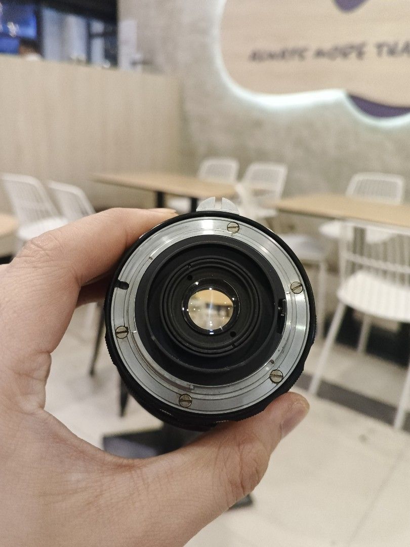 Nikkor-UD auto 20mm 3.5 (Category: Lens & Kits) located in Bacoor. Submitted by miggyv123 (Listing ID 1415409323, Image 3). Description: Comes with case. Meetup location: Edsa Shangrila.