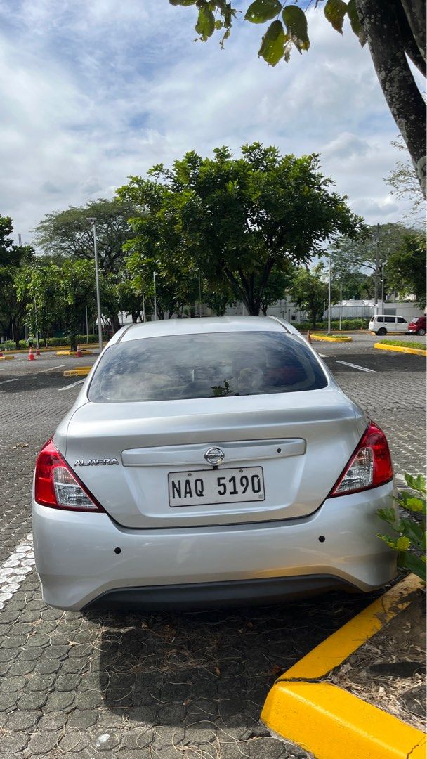 Nissan Almera 1.5 (M) (Category: Used Cars) located in Quezon City. Submitted by sanoemi (Listing ID 1415205978, Image 3). Description: 2018 Nissan Almera E MT Color: Brilliant Silver Odometer: ~59500 Asking Price: 300000 Slightly Negotiable • Sony Head XAV-AX3200 Head Unit w/ Apple Carplay/Android Auto • Reverse Camera and sensors installed • Sony 3-way Speakers (Front), Stock Speakers in rear • Transcend 220 Dashcam • Tint: BF Film Stone Cerami
