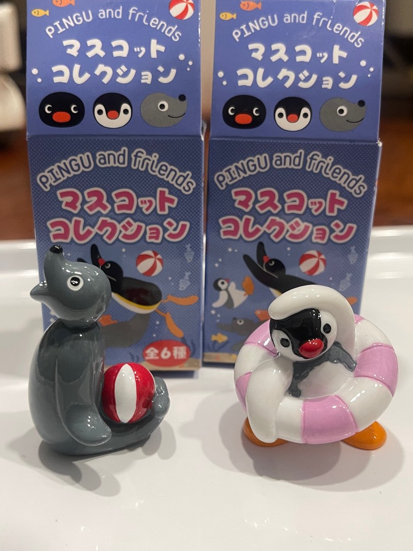 pingu小公仔 日本限定 pinga robby, 書籍、休閒與玩具, 玩具、公仔、桌遊在旋轉拍賣