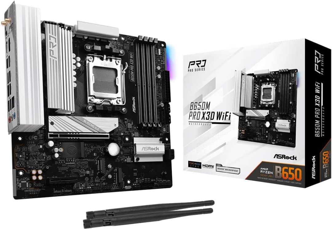 (PRE-ORDER) ASRock B650M Pro X3D WiFi (Category: Computer Parts) located in Pasig City. Submitted by iNerfed30K (Listing ID 1415428038, Image 1). Description: ASRock B650M Pro X3D WiFi Motherboard Gaming Pre-Order Direct Supply from US/Canada Price is fixed Secure your Item now! 💸 A reservation fee is required to reserve your unit 🔐 Don’t worry — it will be deducted from the total price once you complete your purchase! ❗ Please make sure before