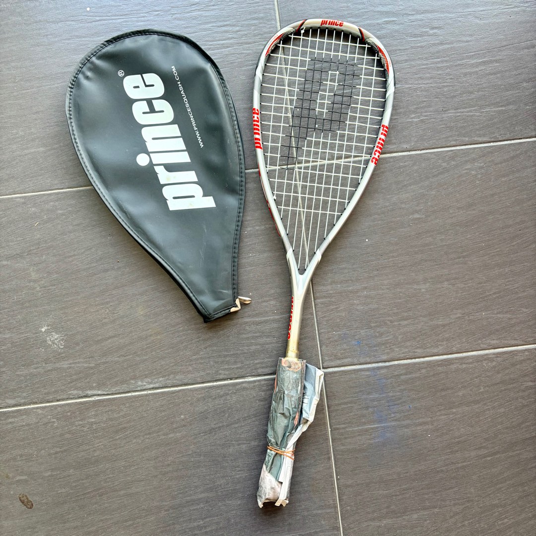 Prince TF Lightning Squash Racket, Sports Equipment, Sports & Games ...