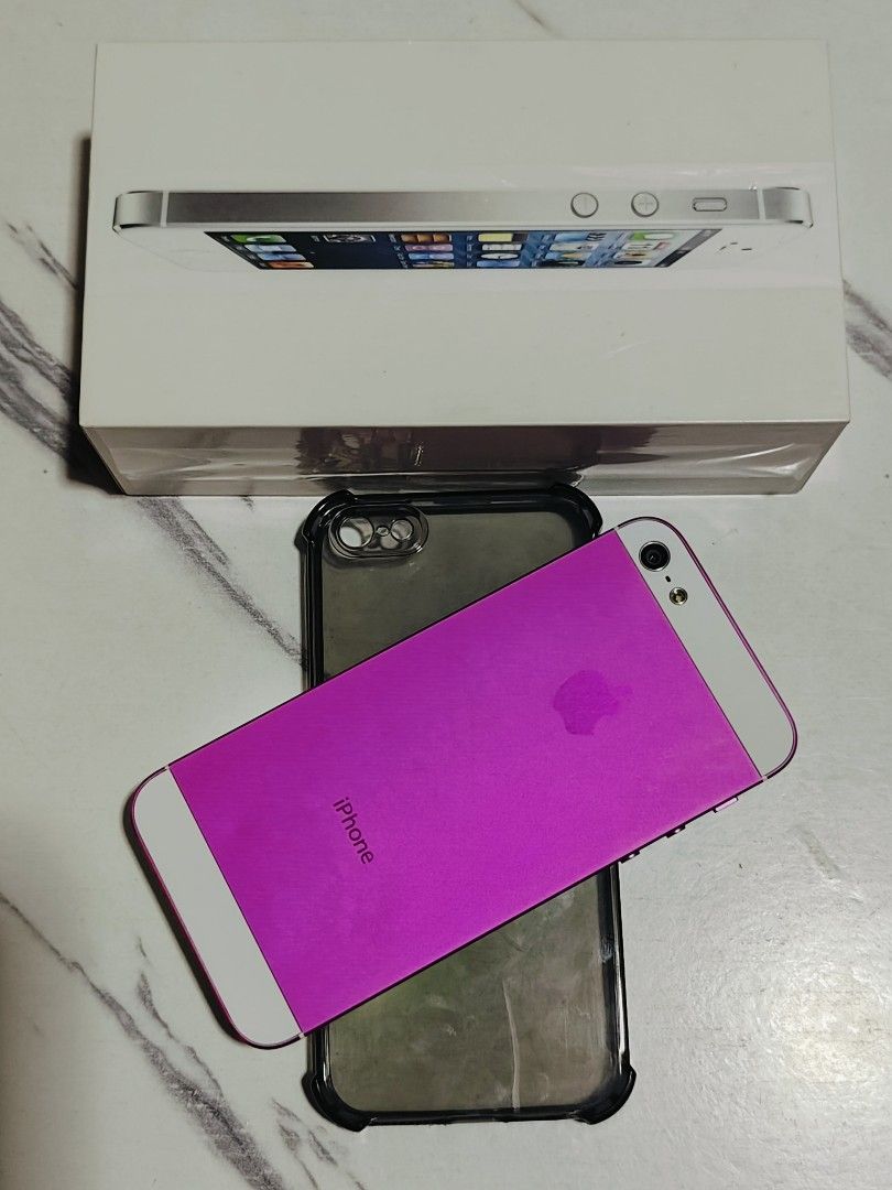 Rare Pink iPhone 5 Collector's Item (Category: Others) located in Quezon City. Submitted by jkionaire17 (Listing ID 1415269649, Image 2). Description: 🌸 Rare Pink iPhone 5 – Collector’s Item 🌸 ✨ “Color before the crowd — rare, bold, unforgettable.” ✨ Hard-to-find Pink iPhone 5 — a true collector’s piece for Apple fans who want something different from the usual black & white classics. Clean, iconic design with serious nostalgic value. 🎀 Rare P