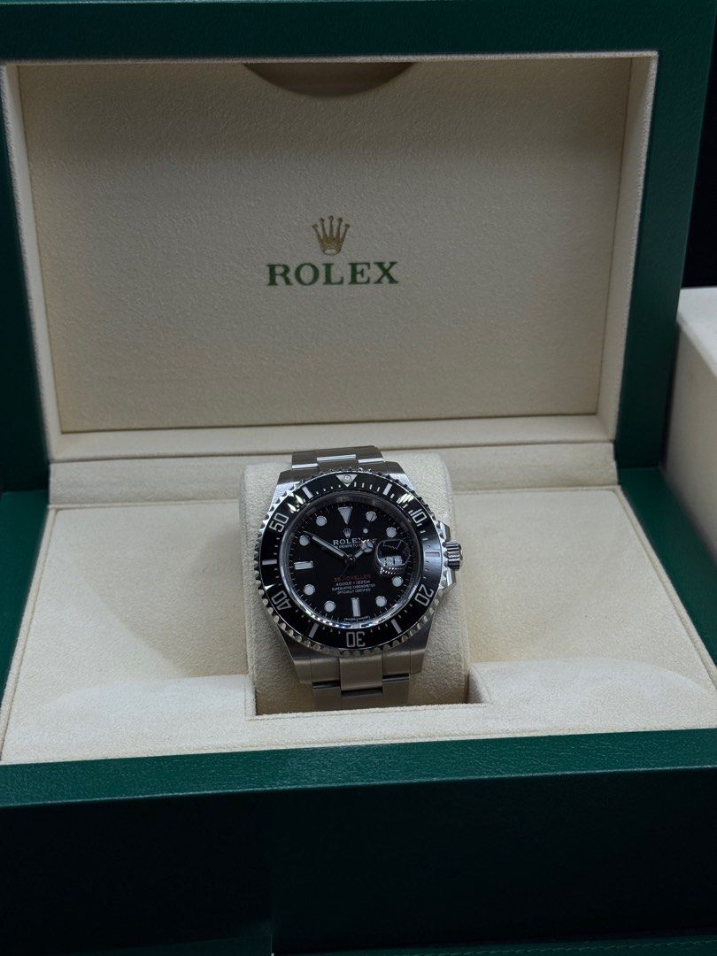 Rolex Sea-Dweller 126600 Red Mk1, Luxury, Watches on Carousell