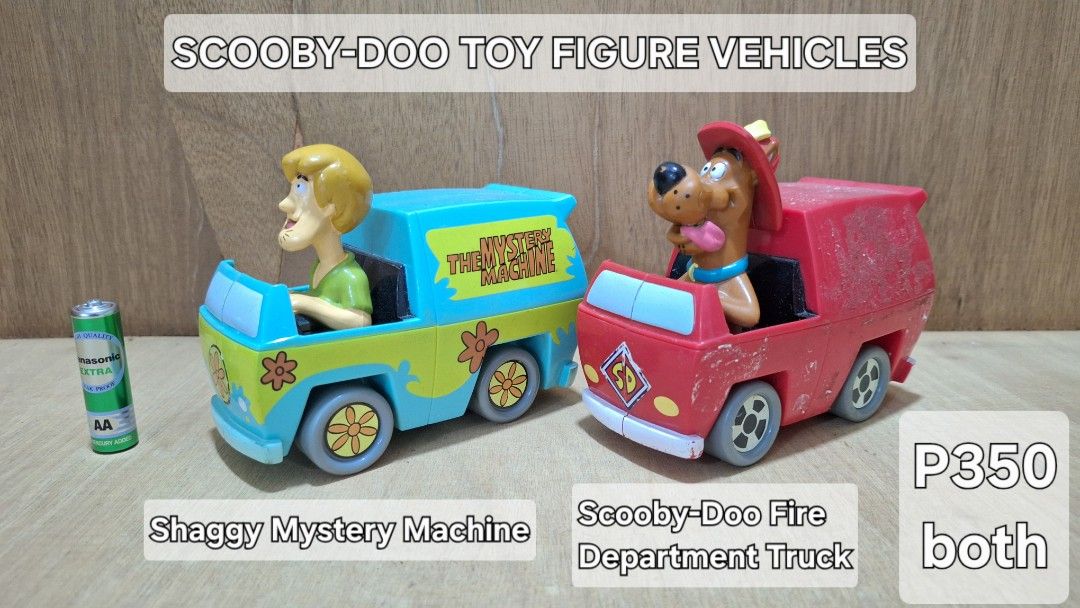 Scooby Doo toy figure vehicles (Category: Figurines & Statues) located in Angeles City. Submitted by kewlitibles (Listing ID 1415418684, Image 1). Description: LOCATION: Pampanga MOP: GCash SHIPPING: JNT / LBC / Flash Express.