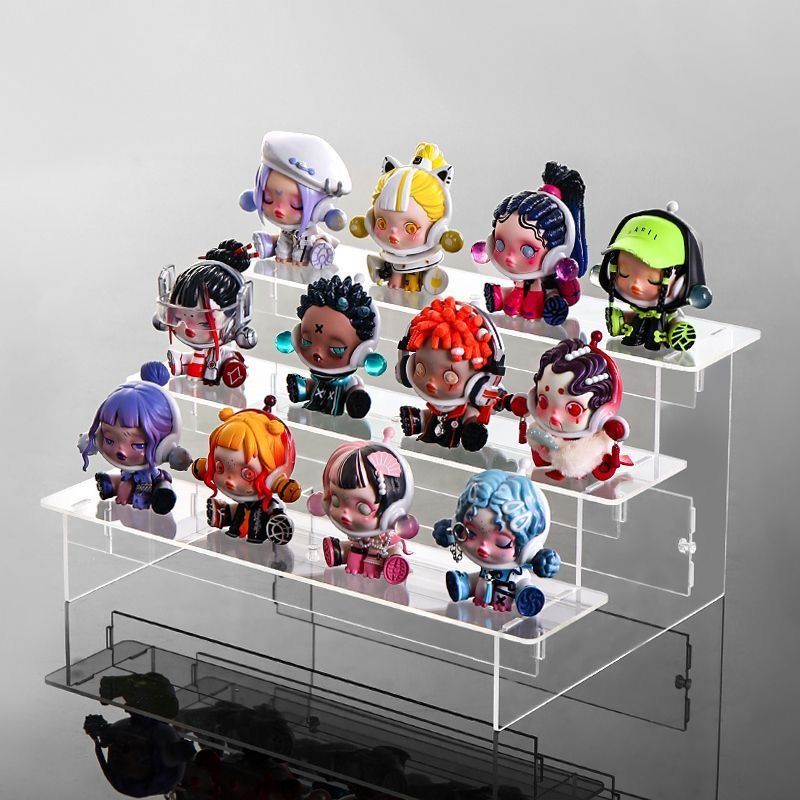 *SG Stock* 20cm-3 Tiers Blind Box Display Rack Makeup Rack Makeup ...