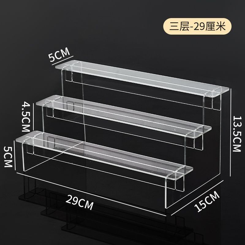 *SG Stock* 29cm-3 Tiers Blind Box Display Rack Makeup Rack Makeup ...