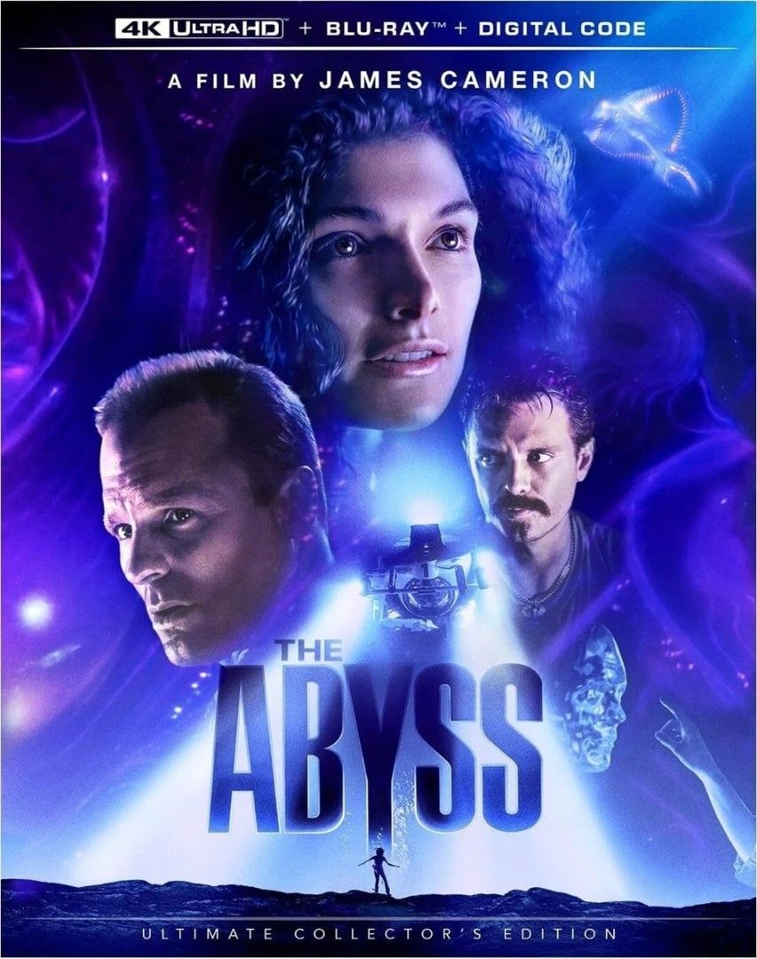 The Abyss [Remastered From 4K] Bluray + Bonus Disc + Slipcover + Case ...