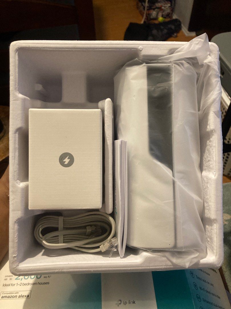 TP-Link Deco M4 AC1200 Mesh Wi-Fi Unit Router (Category: Networking) located in Quezon City. Submitted by the_kalakalan (Listing ID 1415300971, Image 2). Description: TP-Link Deco M4 Whole Home Mesh Wi-Fi Unit. Provides fast and stable Wi-Fi coverage. Works as a router and can be used as a Deco add-on unit. Features Wi-Fi dead-zone killer and 2 gigabit Ethernet ports. Covers up to 2,000 sq. ft., ideal for 1-2 bedroom houses. Compatible with Amazo