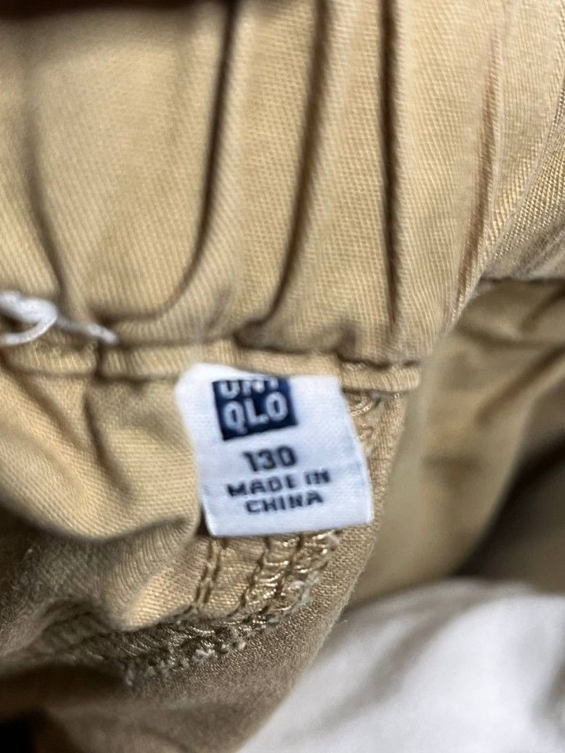 Uniqlo Kids Shorts (Category: Shorts) located in Cavite. Submitted by prefpabilona (Listing ID 1415369922, Image 2). Description: Uniqlo Kids Shorts (Beige) size: 130 250 pesos shipping shouldered by the buyer DECLUTTERING.