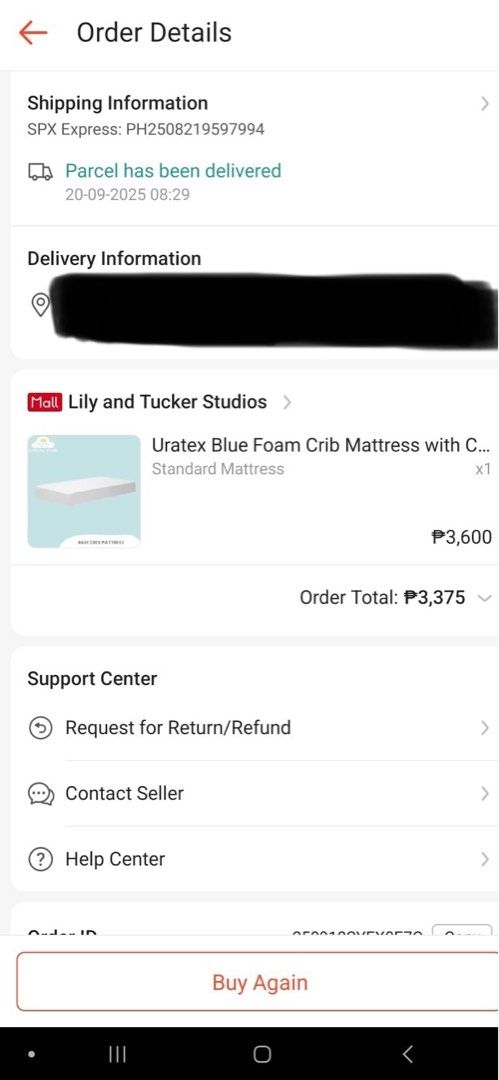 Uratex Foam Crib Mattress (Category: Cots & Cribs) located in Quezon City. Submitted by anikatfl (Listing ID 1415247537, Image 3). Description: Selling our BRAND NEW crib mattress! Bought online and opened only to check size. FOAM Standard 52x28x4 inches - FIT FOR STANDARD CRIBS.