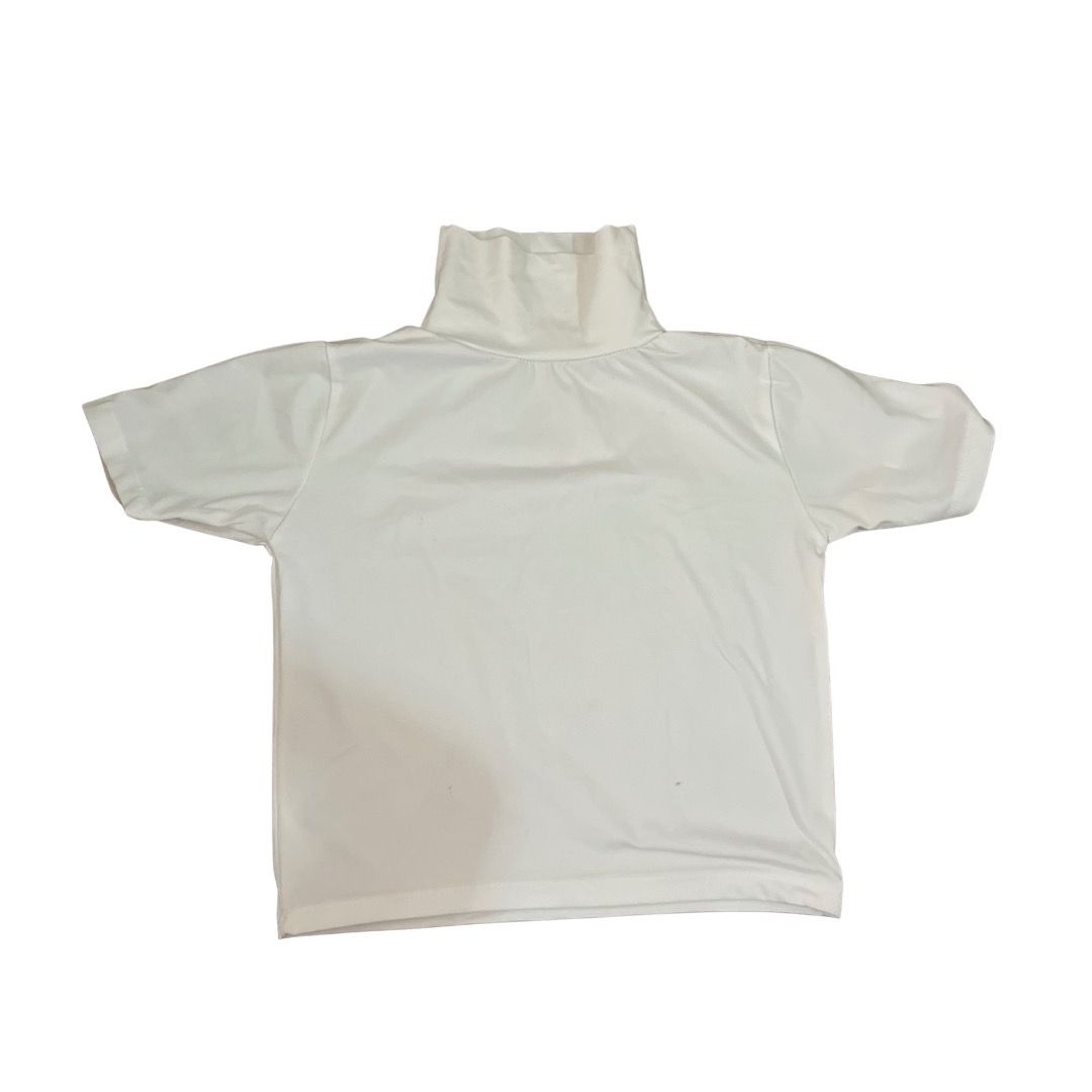 White Turtleneck Short Sleeve Top (Category: Shirts) located in Cebu City. Submitted by rtclle (Listing ID 1415269555, Image 1). Description: Size xs.