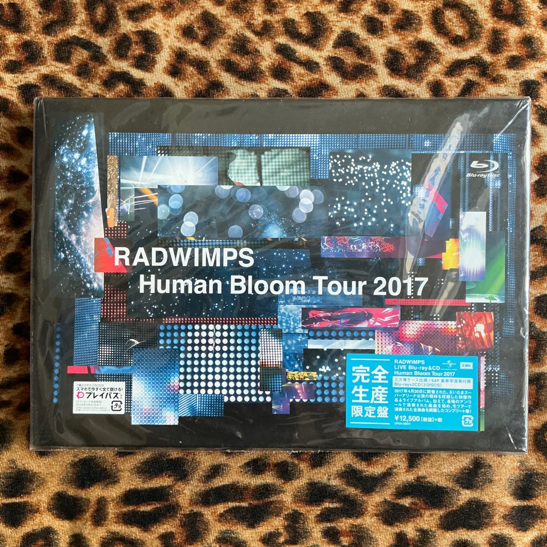 [$350] RADWIMPS Human Bloom Tour 2017 完全生産限定盤 LIVE Blu-ray + 2CD 內附64P ...