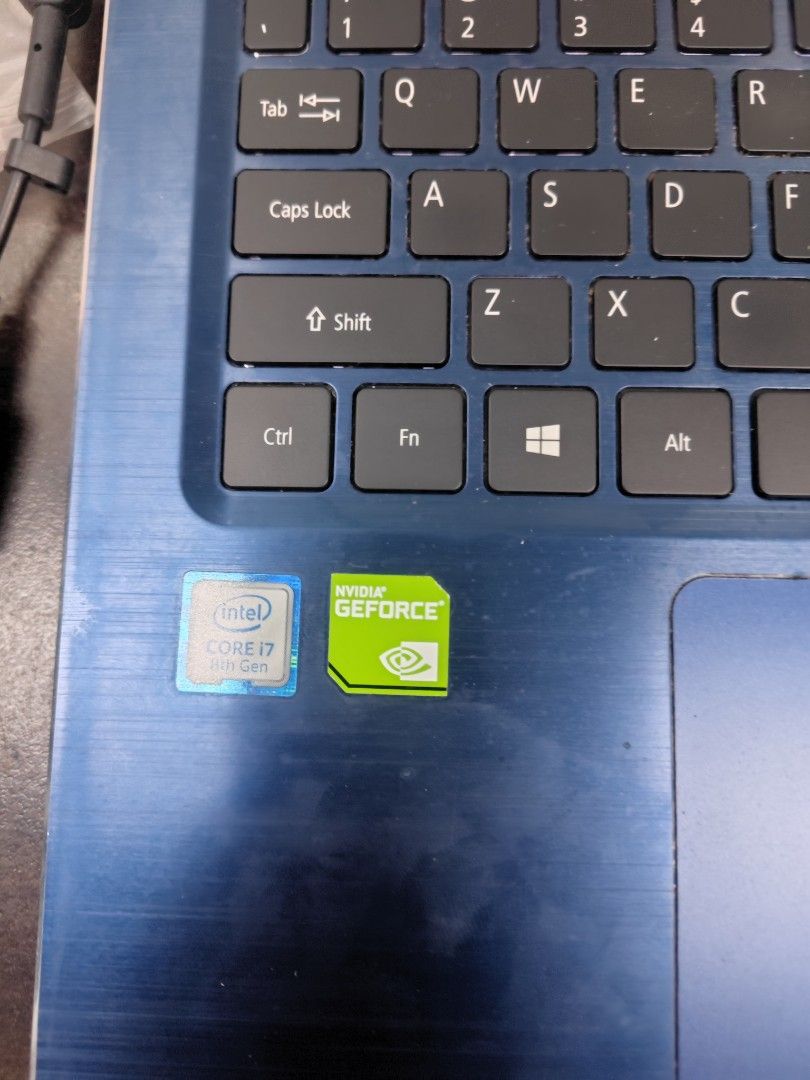 Acer Swift 3 Laptop - Intel i7, NVIDIA GeForce