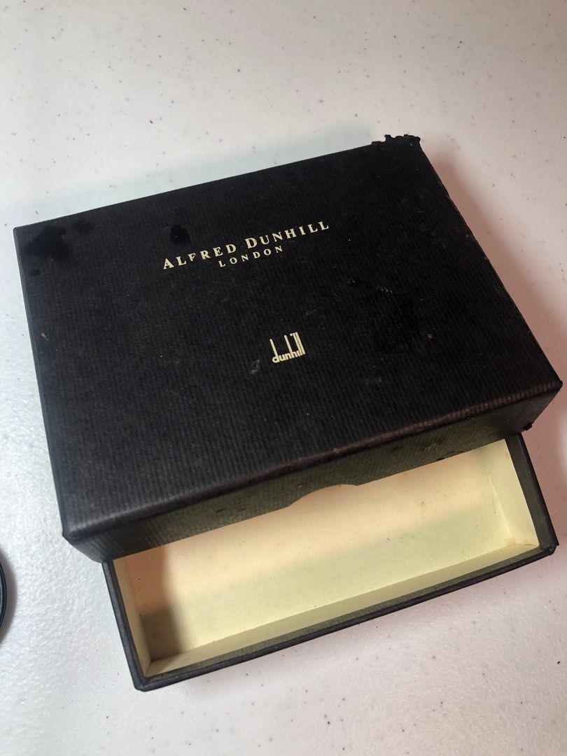 Alfred Dunhill Leather Keyring with Box (Category: Luxury Accessories) located in Manila. Submitted by all.dressed.up (Listing ID 1415447315, Image 3). Description: Genuine Alfred Dunhill keyring Brand new with box Made from black cowhide Features the Dunhill logo Comes with original black box Box has the Alfred Dunhill London logo Made in France 1,750.