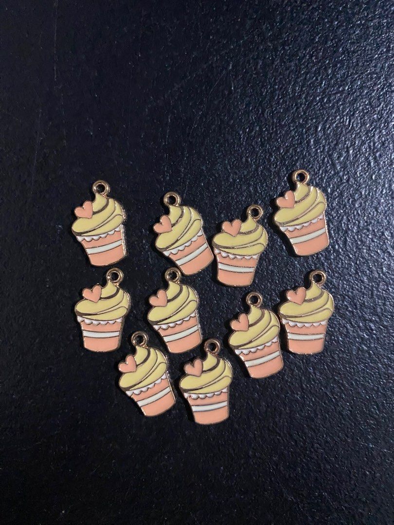 Cute Charms for Jewelry Making (Category: Charms) located in Valenzuela. Submitted by emg.everythingmustgo (Listing ID 1415571100, Image 3). Description: 100 each pouch 1,000 take all Collection of assorted charms perfect for jewelry making. Includes various designs such as princess faces, cupcakes, Totoro, planets, clovers, butterflies, paw prints, and more. These charms are ideal for creating unique earrings, necklaces, bracelets, or other pers