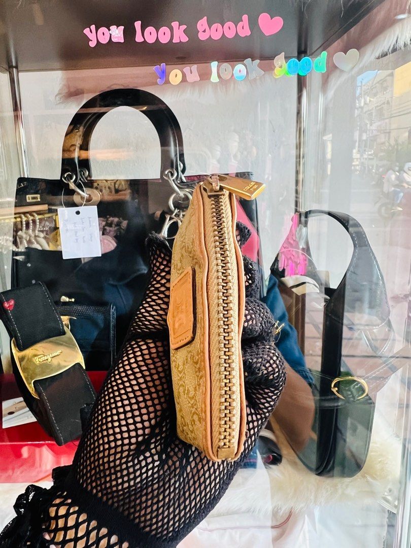 Authentic Celine Macadam Small Coin Purse/Wallet (Category: Luxury Bags & Wallets) located in Dumaguete. Submitted by lovebags.ph (Listing ID 1415464924, Image 3). Description: Vintage piece! Super cutie! 🤎.