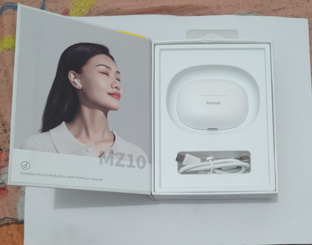 Baseus Bowie Mz10 True Wireless Bluetooth Earphones (Category: Earphones) located in Baguio. Submitted by ajienomoto08 (Listing ID 1415475340, Image 2). Description: -Original and Complete -Bought from Australia -No issues -Includes a fast-charging powerbank for earphones -Used only once for testing, 4 hrs runtime for each earphones if fully charged. Baguio meetups or shipping nationwide at buyer's expense..