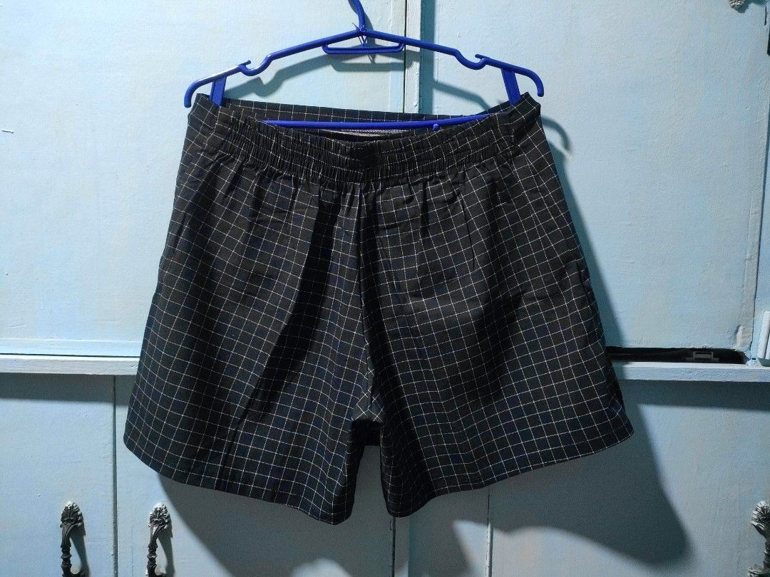 brand new plus size navy blue windowpane check skort (Category: Other Bottoms) located in Silang. Submitted by oddsense (Listing ID 1415536935, Image 2). Description: Brand: unknown Waist: starts from 30 in (76 cm) Length: 41 cm Color: Navy Blue/Bluish Black (may vary due to lighting) Pattern: Windowpane Check Material: possibly spanribs Weave: Twill Opacity: Regular Elasticity: Mid-stretch Fit: Regular fit to Loose fit Flaws: none Additional Det