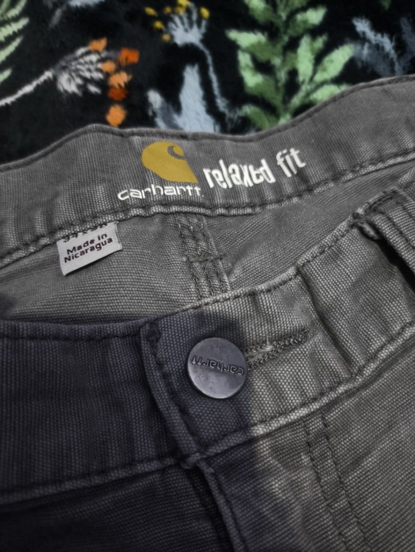 CARHARTT PANTS (Category: Jeans) located in Mabalacat. Submitted by jecos69 (Listing ID 1415514289, Image 3). Description: 34x30 on tag 34W 40L 8.5-9HEM.