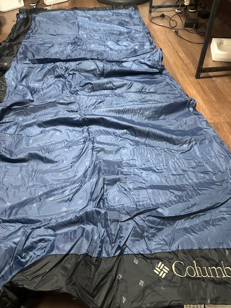 Columbia Bugaboo Sleeping Hiking Camping Bag (Category: Hiking & Camping) located in Subic. Submitted by declutterbyshit (Listing ID 1415480530, Image 2). Description: Just used once ever since good for your next camping or hiking trip. (NO ISSUES) (NO HOLES) (STILL LOOKS BRAND NEW) (WITH ITS BAG/BOX) Columbia Bugaboo sleeping bag. Features a polyester outer and 240g polar fleece liner. Includes the original box. The sleeping bag is blue and blac