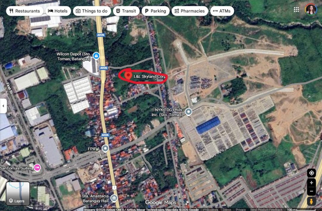 Commercial/ Industrial Lot For Sale along National Highway, Sto. Tomas ...