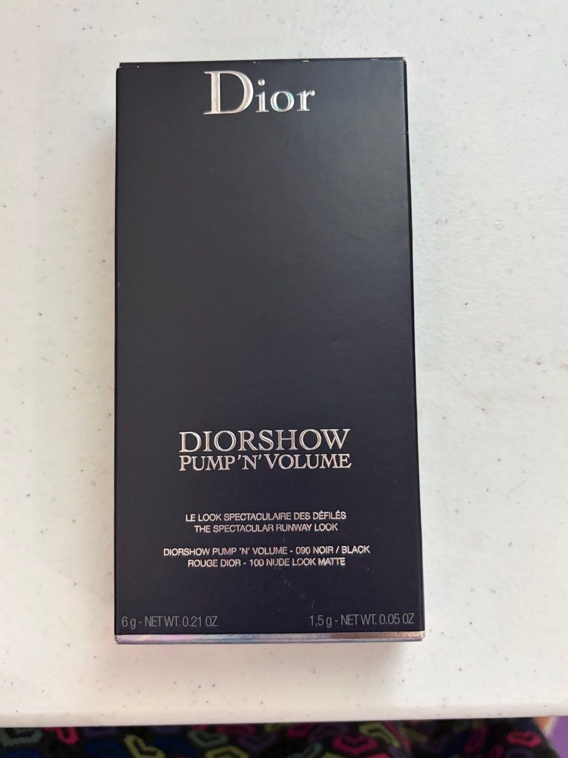 Dior Pump N’ Volume Lipstick Mascara Set (Category: Makeup) located in San Juan City. Submitted by cashfrancefashioncosmetics_ph (Listing ID 1415442087, Image 2). Description: Dior Lipstick Mascara Set Diorshow volume Mascara 090 nior Mascara 6g Lipstick 100 nude lookMatte 1.5g Sold set .