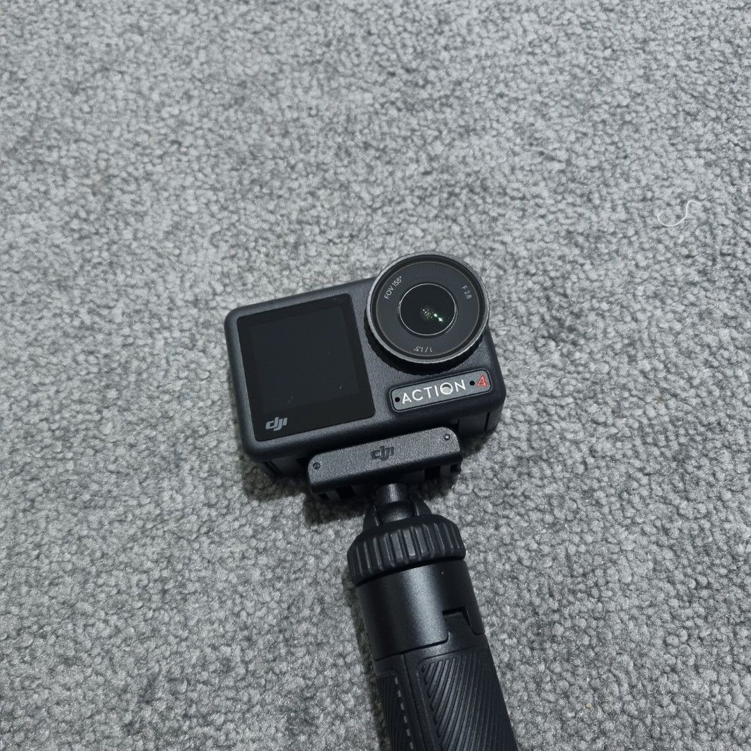DJI Osmo Action 4 (Category: Cameras) located in Quezon City. Submitted by thisisandysmith (Listing ID 1415487933, Image 2). Description: rarely used. no box as is..