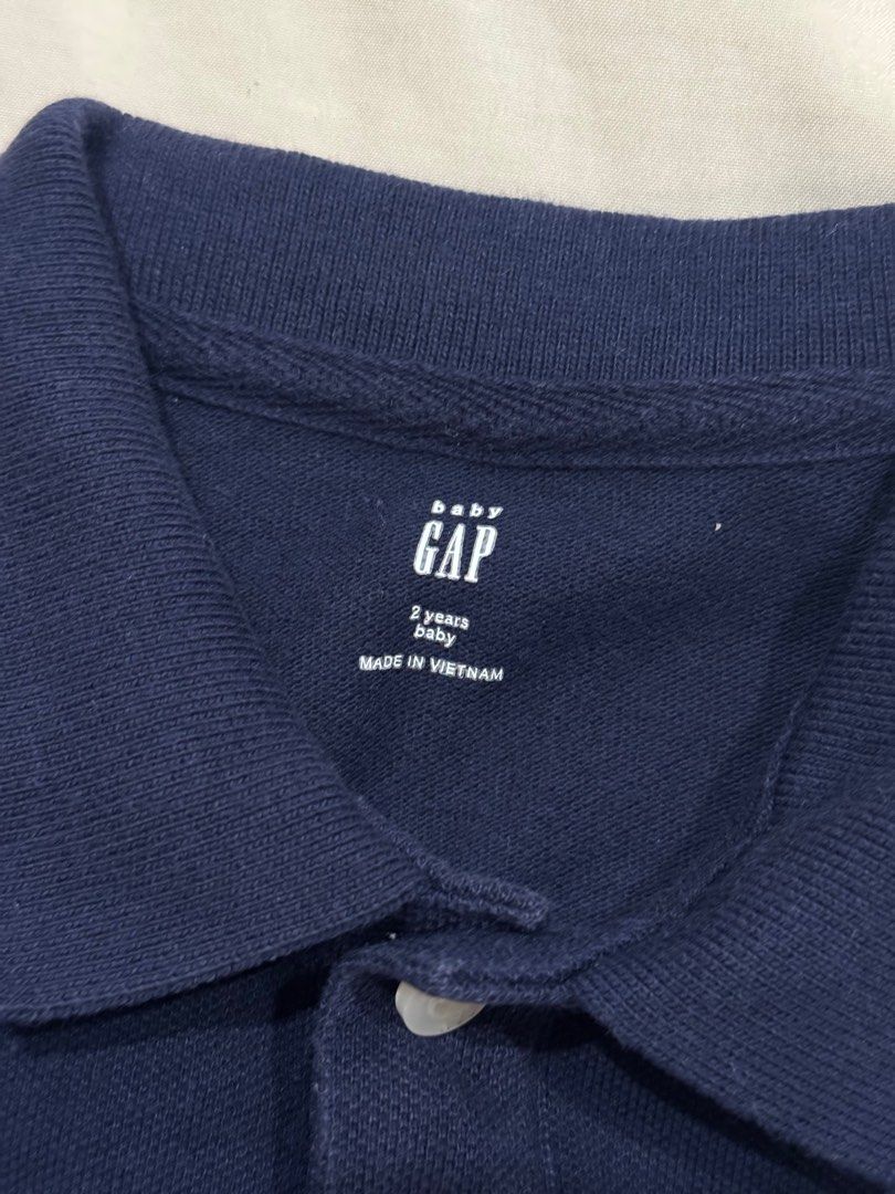 GAP Polo shirt 2T (Category: Babies & Kids Fashion) located in General Trias. Submitted by dphazel (Listing ID 1415543826, Image 2). Description: .
