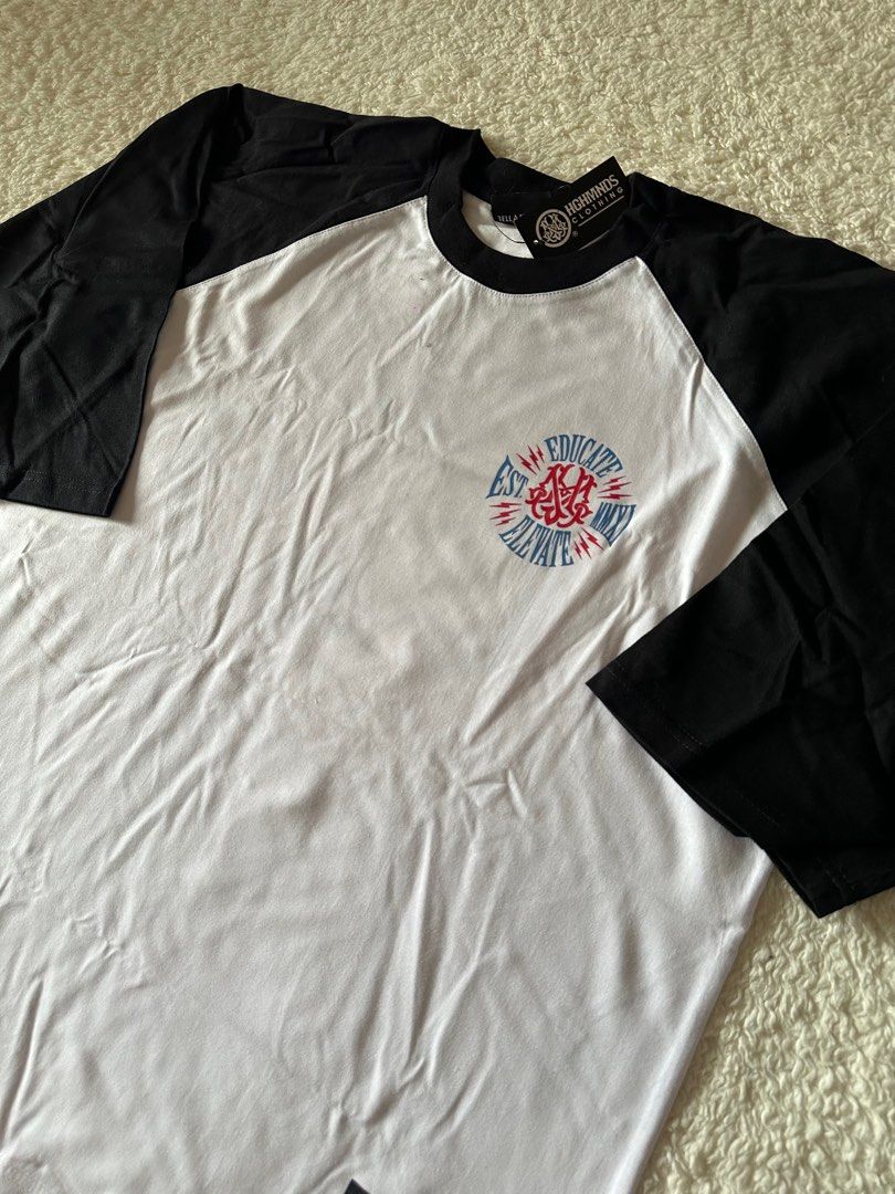 Highminds 3/4 sleeve (Category: Tshirts & Polo Shirts ) located in Cainta. Submitted by sati_vaaa (Listing ID 1415554642, Image 2). Description: Brandnew Size 2XL on tag W: 23” L: 30”.
