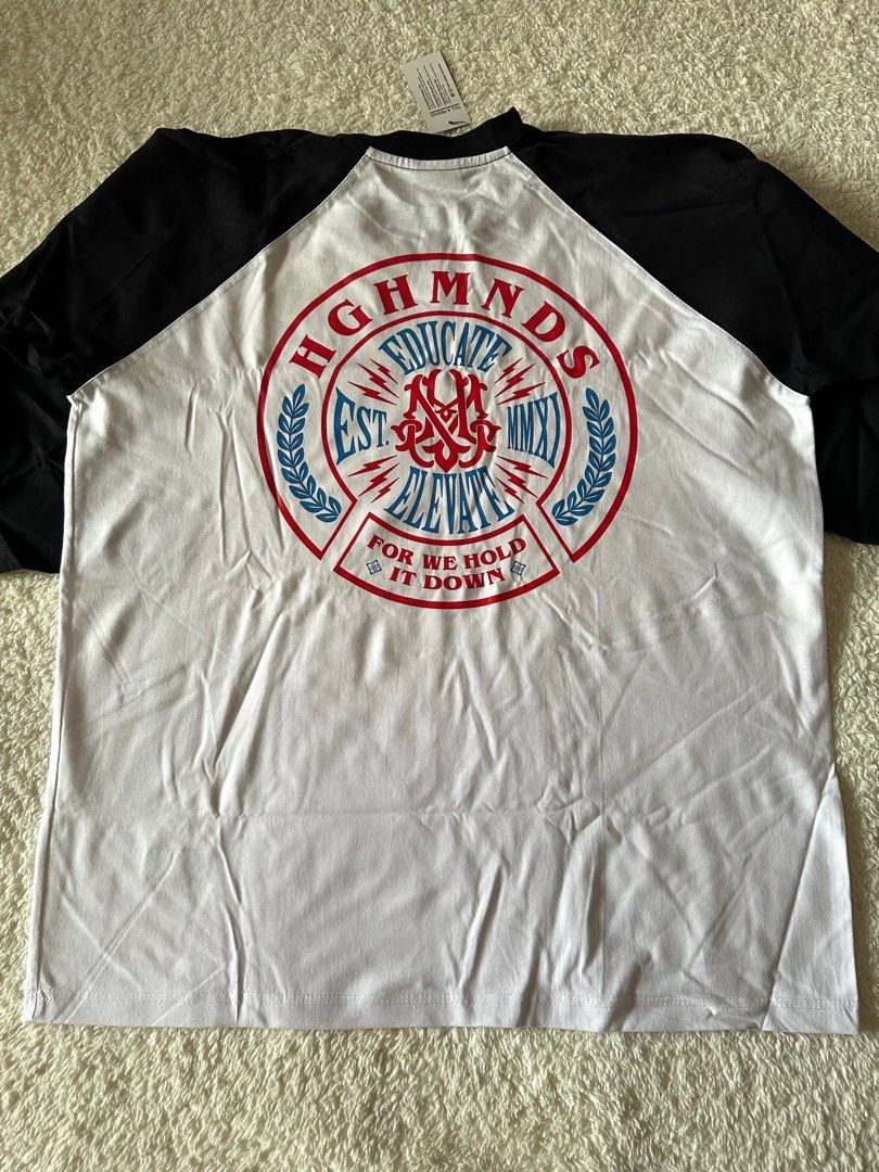 Highminds 3/4 sleeve (Category: Tshirts & Polo Shirts ) located in Cainta. Submitted by sati_vaaa (Listing ID 1415554642, Image 3). Description: Brandnew Size 2XL on tag W: 23” L: 30”.