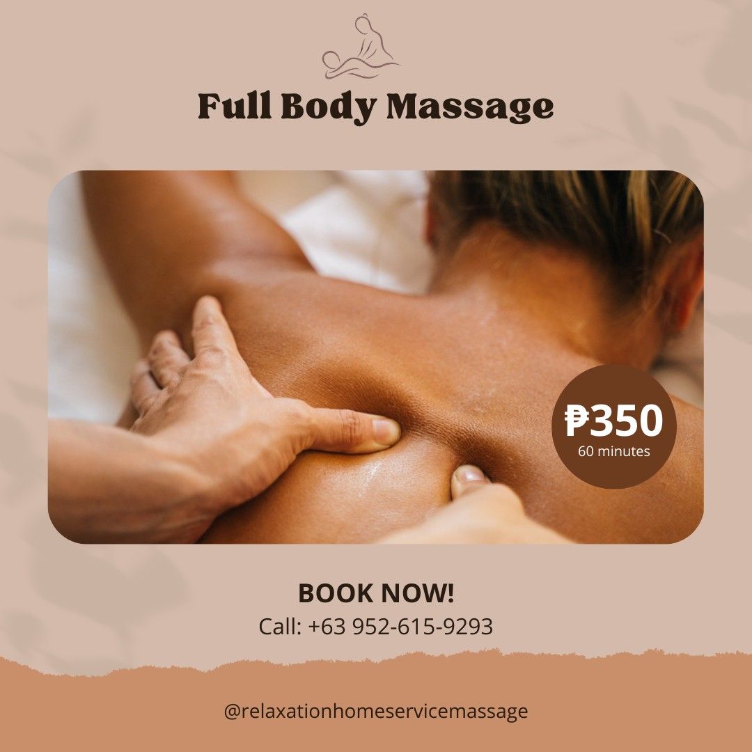 Home Service Massage (Category: Massage Devices) located in Makati City. Submitted by rlrelaxationspa11 (Listing ID 1415520938, Image 1). Description: ✅ Legit and Good Massage ✅ No Hidden Charges ✅ Strictly clean massage only 📌 Minimum hours required in some locations 📌 Monday to Sunday (1pm-2am).