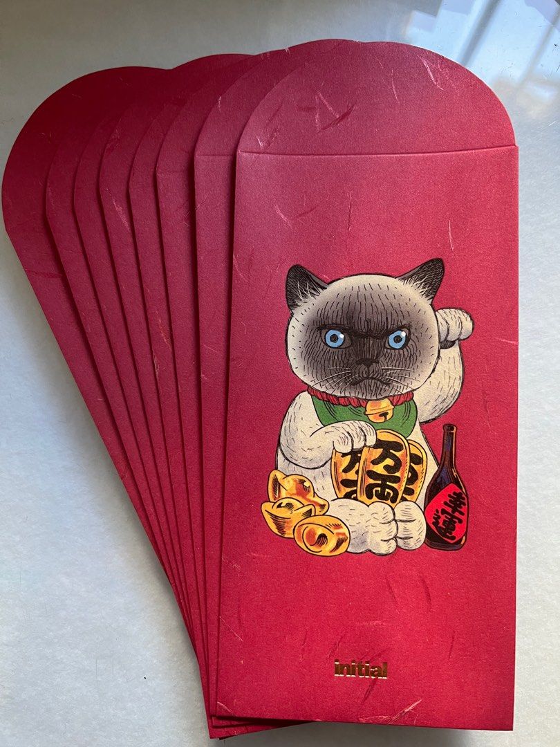 Initial red packet （分類：飾物及配件）位於 Hong Kong。 由 funer123 提交（商品編號 1415459441，圖片 1）。簡介： 8pcs/pack。