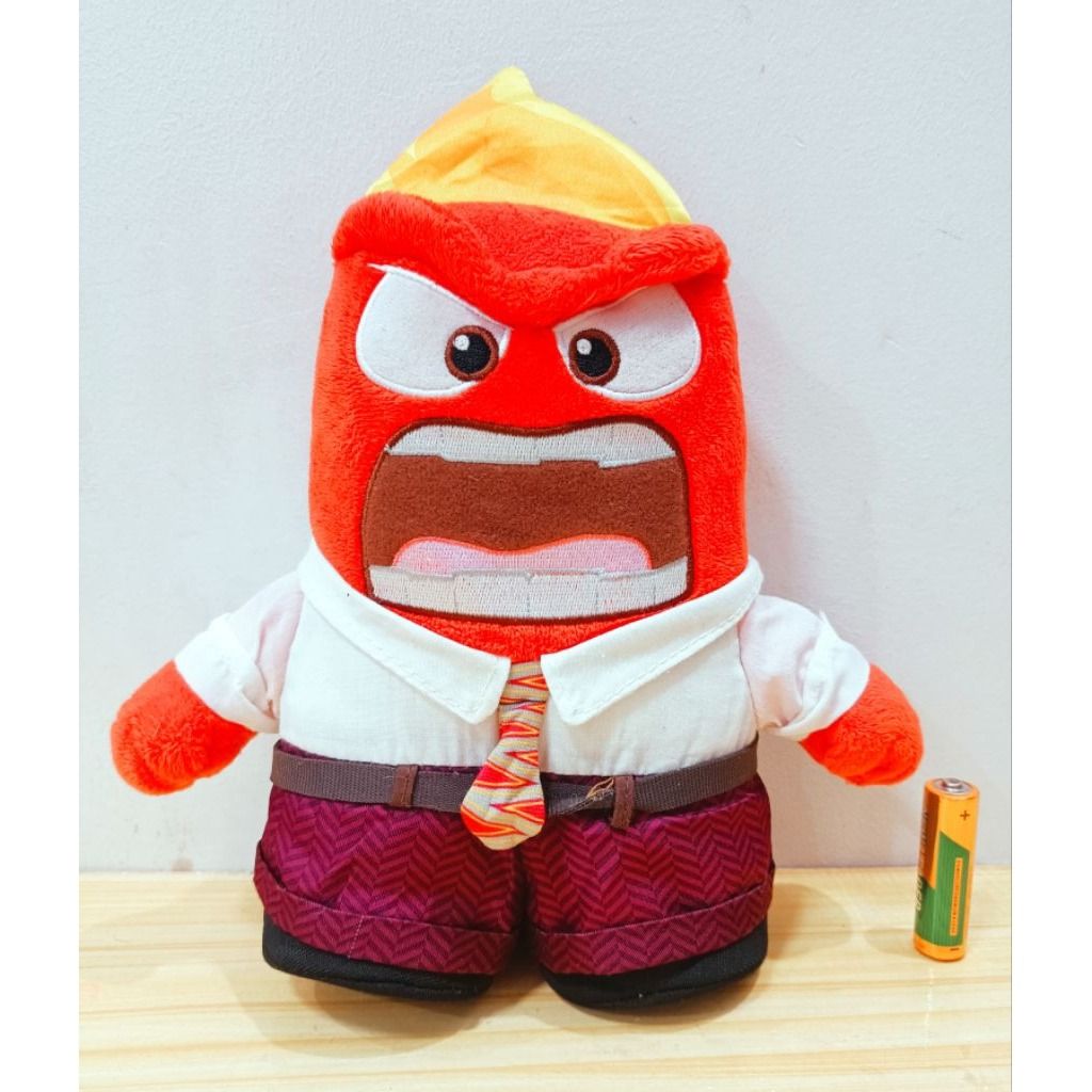 Inside Out Plush Toy (Category: Plushies & Soft Toys) located in Quezon City. Submitted by babylianne (Listing ID 1415622327, Image 2). Description: Inside Out Plush Toy Anger with Fire - 1000 Sadness - 800 Ennui - 1000.
