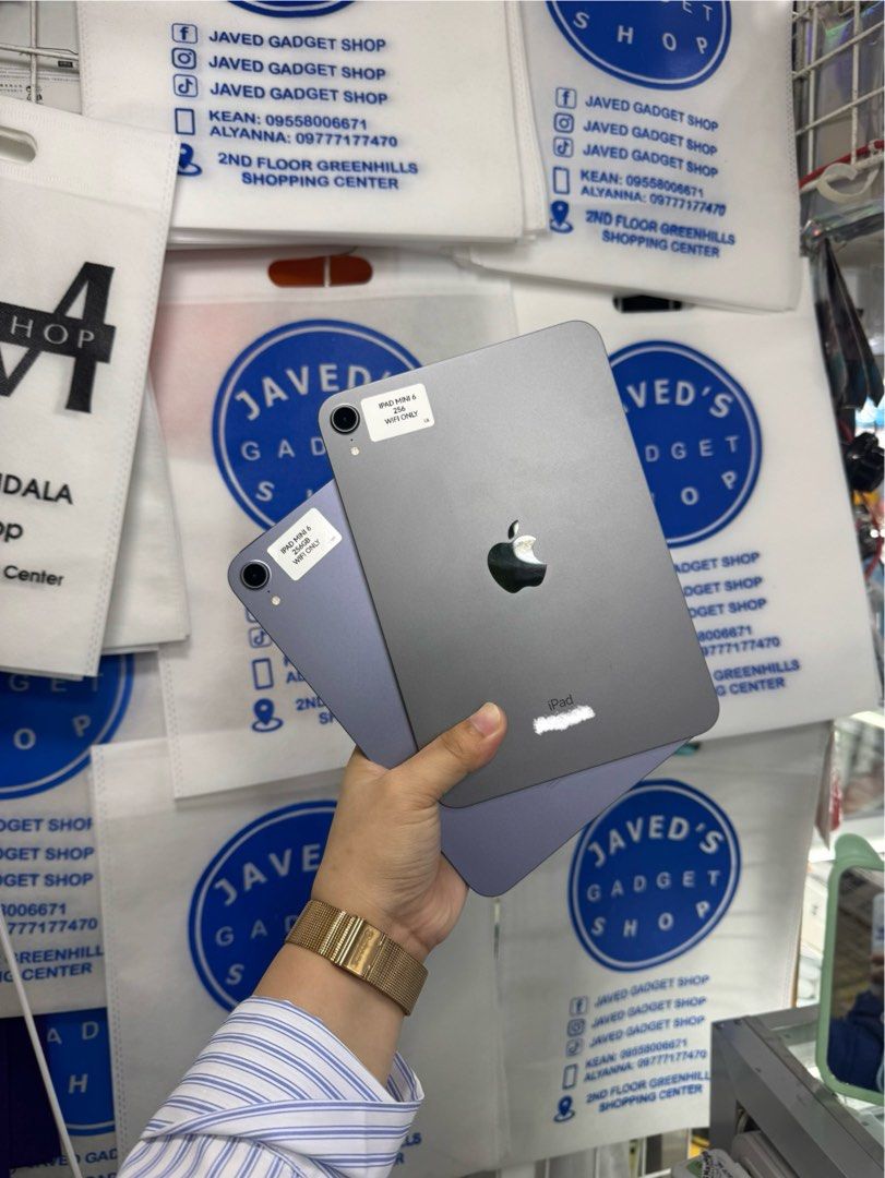 Ipad Mini 6 256gb Wifi No issue All working (Category: iPad) located in San Juan City. Submitted by keannagadgetph (Listing ID 1415587920, Image 1). Description: Available Units for today's POST! Ipad mini 6 / 256gb / Wifi - any colors available (price may vary) - good condition - 95% Makinis - Good battery - no issue / repair - NTC Variant ~ Accepting SWAP / TRADE IN / INSTALLMENT / BINTA UNIT ~ CASH ON DELIVERY METRO MANILA / LBC PAYMENT FIRST 