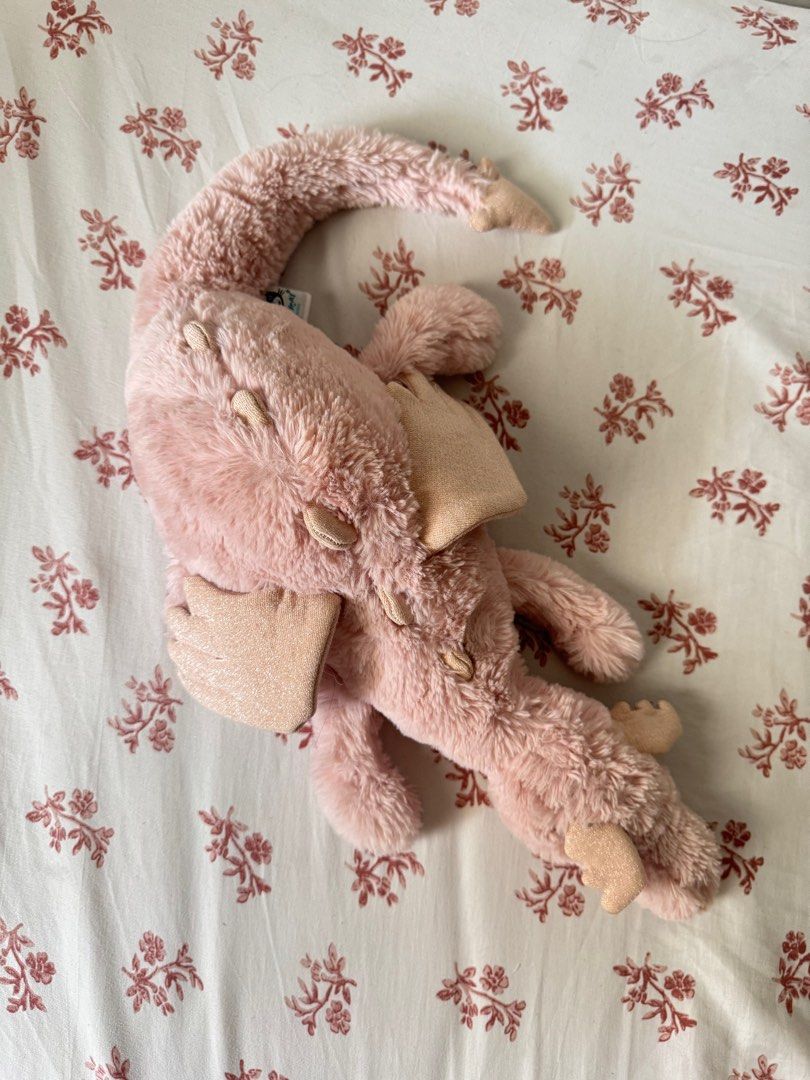 Jellycat Rose Dragon (Category: Plushies & Soft Toys) located in Manila. Submitted by ysacutieee (Listing ID 1415491396, Image 2). Description: No hang tags and dustbag Hard to source .
