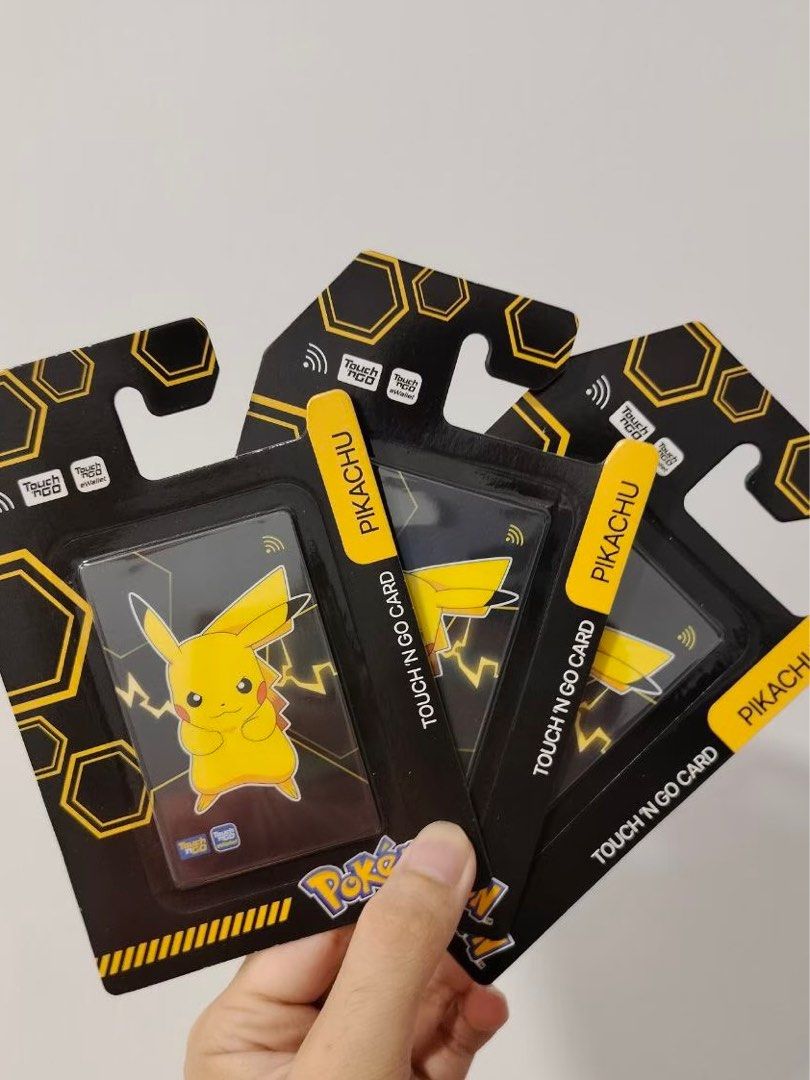 LED Pokemon Pikachu Touch 'n Go Card (NFC), Hobbies & Toys, Toys ...
