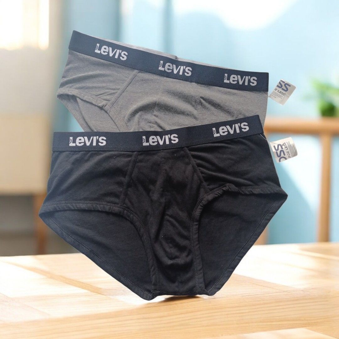 Levis Brief Large (Category: Underwear) located in Taguig. Submitted by usa_dibs (Listing ID 1415526430, Image 1). Description: Authentic Levis Brief size: XL P299 each colors: grey and black bought in USA store made in India 60% cotton 40% polyester waistline:16 inches.