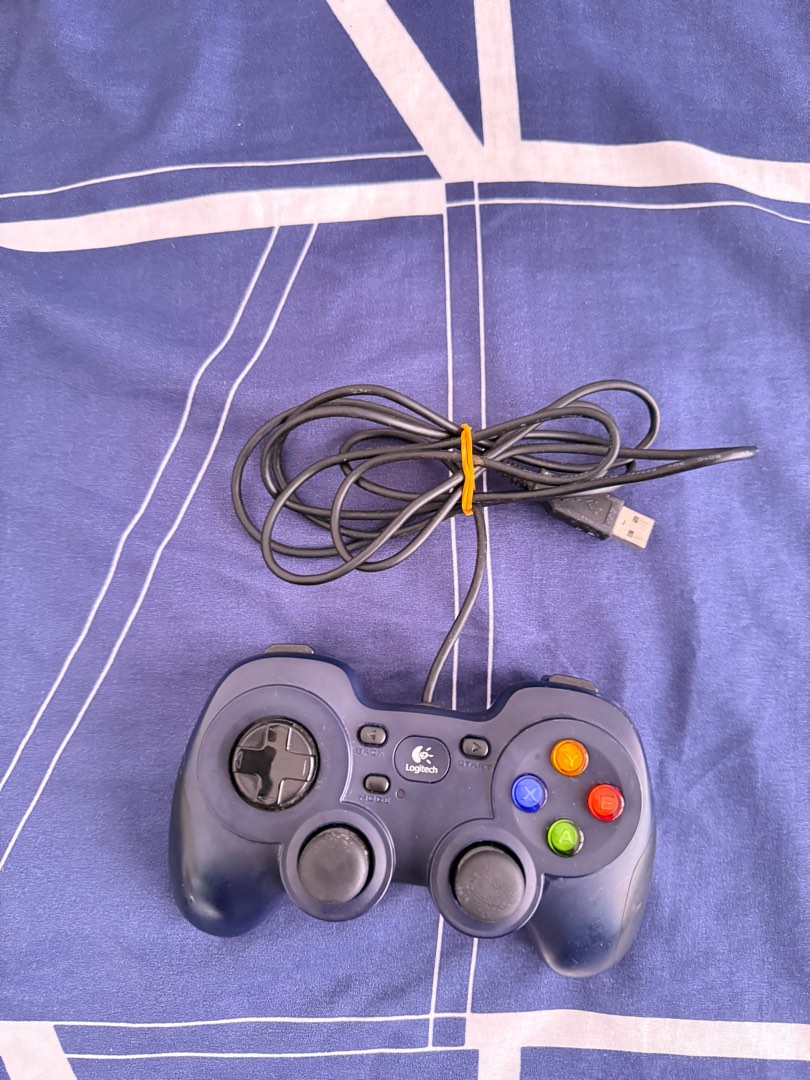 Logitech F310 GamePad Wired Controller, Video Gaming, Gaming ...