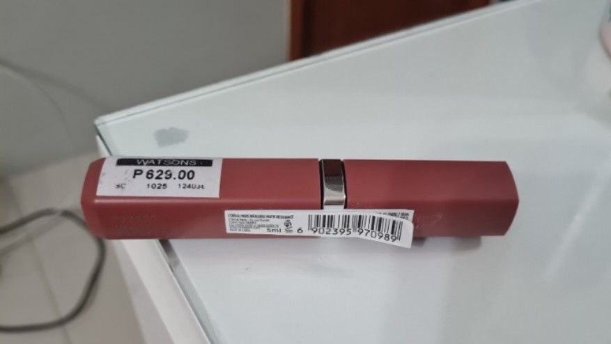 Loreal Infallible Matte (635) (Category: Makeup) located in Las Pinas. Submitted by ktcuartina (Listing ID 1415515409, Image 2). Description: swatched only. prefer the glossy formula. not my shade..
