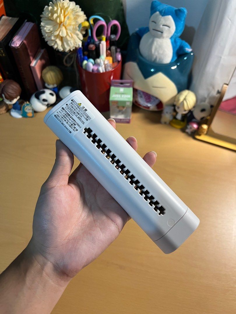 MUJI Handy Portable Shredder (Category: Craft Supplies & Tools) located in Antipolo. Submitted by chi._.declutters (Listing ID 1415540005, Image 3). Description: RFS: hindi ko ginagamit haha / no issues - only used to test - was supposed to gift it to a friend but di natuloy - no box - MUJI compact shredder - Shreds up to 2 sheets of paper - Dimensions: W18.2 x D5 x H3cm - Vertical design for space-saving storage - Perfect for receipts and small 