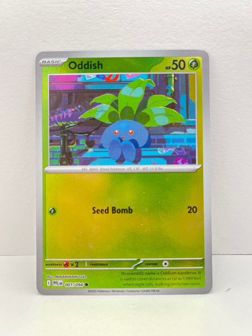 Oddish Pokemon Card - 001/094, Hobbies & Toys, Toys & Games on Carousell Oddish Pokemon Card - 001/094, Hobbies & Toys, Toys & Games on Carousell