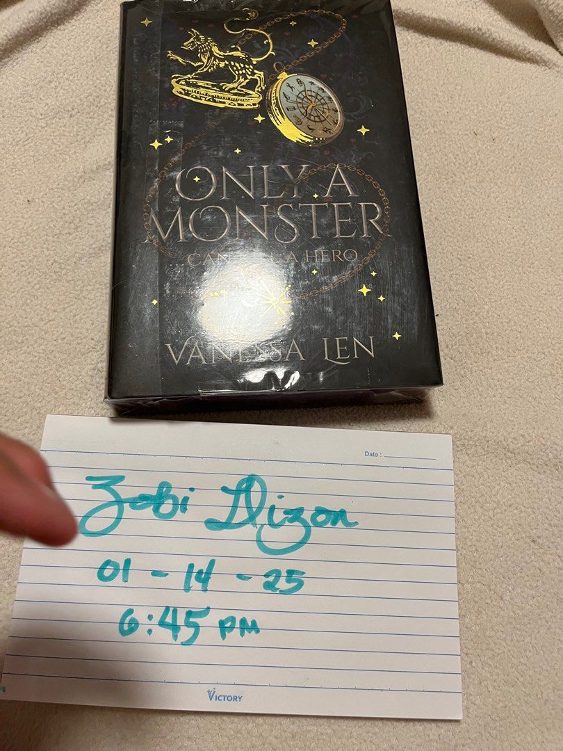 Only a Monster by Vanessa Len (Category: Storybooks) located in Malasiqui. Submitted by zobi_.dizon (Listing ID 1415534564, Image 1). Description: • like new condition • loc: malasiqui, pangasinan • mop: gcash/bank transfer •mod: lbc/jnt dm for more photos.