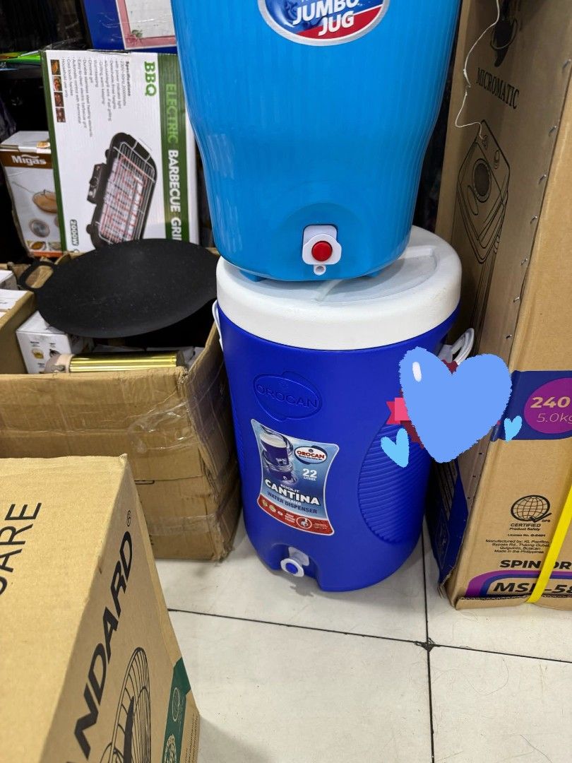 Orocan cantina water jug 22L (Category: Coffee & Tea Tableware) located in Manila. Submitted by yzlshop (Listing ID 1415514064, Image 1). Description: .
