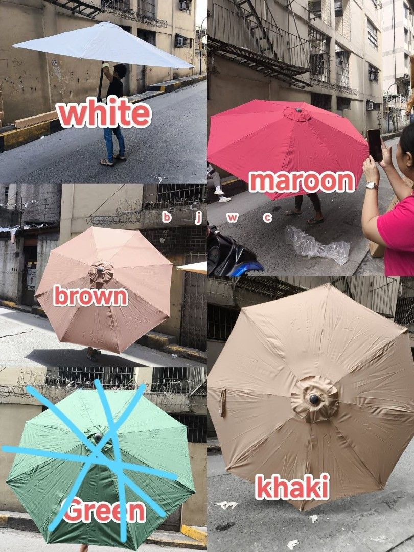Patio umbrella (Category: Umbrellas) located in Manila. Submitted by yzlshop (Listing ID 1415503635, Image 1). Description: .