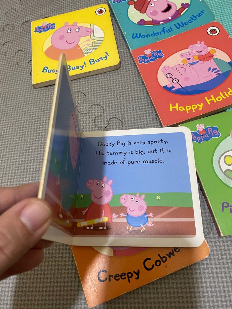 Peppa Pig Board Board Books Set (Category: Children's Books) located in Manila. Submitted by mostloveditemsforsale (Listing ID 1415517238, Image 2). Description: .